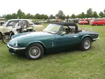 Roadester TRIUMPH Spitfire IV aus der hansestadt Stralsund beim Oldtimer-Treffen, anl��lich des M�hlenfestes in Gnoien am 25.06.2011
