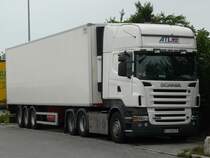 Scania R560 (6x2) mit Khlauflieger  ATL  aus Norwegen in Hilpoltstein, 02.06.2011