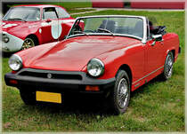 MG Midget aufgenommen am 10.07.2011 beim  Schlassfest  in Colpach.