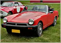 MG Midget aufgenommen am 10.07.2011 beim  Schlassfest  in Colpach.
