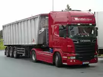 Scania New R500 Kipper  Wendishainer  auf der Rastanlage Kammersteiner Land an der A6, 02.06.2011