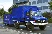MB Unimog mit Doppelachsh�nger des THW Euskirchen - 18.06.2011