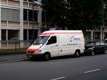 Ein Mercedes Benz Sprinter in Frankfurt am Main am 09.07.11
