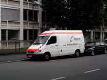 Ein Mercedes Benz Sprinter in Frankfurt am Main am 09.07.11
