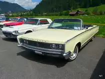 Oldtimer Chrysler Newport Convertible in St.Stephan am 02.07.2011