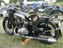 Motorrad DKW SB 500 beim Oldtimer-Treffen, anl��lich des M�hlenfestes in Gnoien am 25.06.2011
