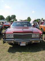 Limousine Cadillac ELDORADO aus dem Landkreis Mecklenburg-Strelitz bei der Oldtimer-Show in Paaren/Glien am 12.06.2011
