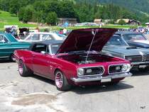 Oldtimer Chrysler Plymouth Barracuda in St.Stephan am 02.07.2011