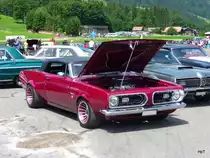 Oldtimer Chrysler Plymouth Barracuda in St.Stephan am 02.07.2011