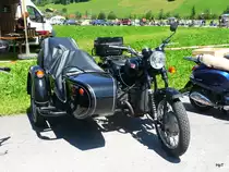 Oldtimer Motorad Dnepr in St.Stephan am 02.07.2011