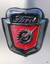 Oldtimer Signet vom Ford F 100 in St.Stephan am 02.07.2011