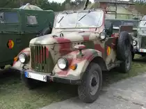 Gel�ndewagen GAZ 69 der NVA  aus Berlin beim Ostfahrzeug-Treffen Finowfurt 24.04.2010
