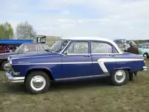 Limousine GAZ-21 Wolga aus Berlin beim Ostfahrzeug-Treffen Finowfurt 24.04.2010
