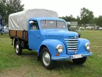Lieferwagen Framo/Barkas V 901-2 aus dem ehemaligen Kreis D�beln beim 13. Perleberger Oldtimer- und Milit�rfahrzeugtreffen, Flugplatz Perleberg 10.07.2011
