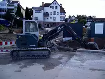 Ein kleiner Takeuchi in Neckargem�nd am 18.07.11 von Michael G�rtner 