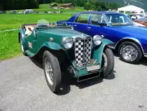 Oldtimer MG in St.Stephan am 02.07.2011