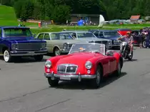 Oldtimer MG in St.Stephan am 02.07.2011