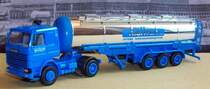 SCANIA 142 mit Chromtank Sped. Curt Richter Kln Sondermodell Herpa