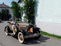 FORD-A; Baujahr 1931 erreicht bei der 15te Vierlanden-Veteran-Ralley sein Etappenziel Waldzell;100629