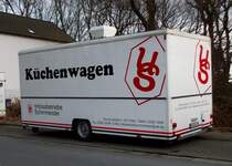 Schirrmeister Kchenwagen Anhnger vom Imbissbetrieb aus Marl 03/03/2010