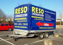 PKW Werbeanhnger RESO in Oer Erkenschwick 03/03/2011