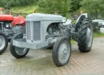 Ferguson steht vor einem Museum im Setesdal/Norwegen, Juli 2011