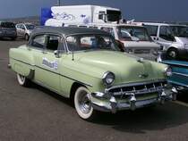 Chevrolet DeLuxe 210 Series 2100 B (Modelljahr 1954). Foto: 05.06.2011, Ausstellung von  Dreamcars Museum , WTCC Race auf dem Hungaroring 