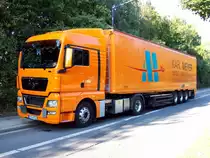 MAN TGX XL Schubboden UMWELTDIENST Karl Meyer 01/08/2011 in HER