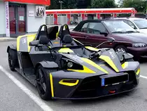 KTM X-BOW; bei einem Zwischenstopp in Ried;110730