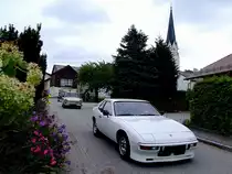 PORSCHE-924 anl�sslich einer kleinen Oldtimer-Rundfahrt in St.Marienkirchen/Hausruck;110731
