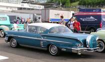 1958´er Chevrolet Impala 2-door Hardtop Coupe. Foto: 05.06.2011, Aussteuung von Dreamcars Museum, WTCC Race auf dem Hungaroring 