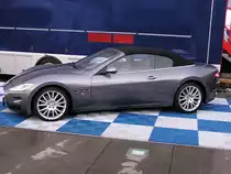 MAserati Granturismo Cabriolet. Wagen wurde am 05.06.2011 auf dem Hungaroring Ausgestellt.