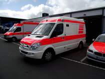 Mercedes Benz Sprinter RTW der Nrburgring GmbH am 07.08.11 beim DTM Rennen