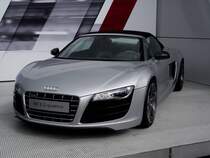 Audi R8 Spider am 07.08.11 ausgestellt beim DTM Rennen auf den Nrburgring 