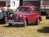 Opel Olympia am 06.08.2011 bei der Historic Mobil in Jonsdorf.