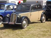 DKW (IFA) F8 am 06.08.2011 auf der Historic Mobil in Jonsdorf.