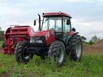 Case 90 wartet auf seinen neuen Arbeitsplatz, August 2011