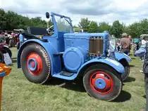 Lanz 9531, Bj. 1952, 45 PS, pr�sentiert bei der Oldtimerausstellung in Diedenbergen, August 2011