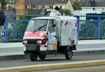 Dreirad-Gef�hrt als Werbetr�ger in Bonn - 22.07.2011