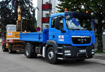 MAN EEV TGS 18.320, Firma Ritter, in Esslingen am Neckar - 18.07.2011