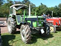 Deutz steht in Diedenbergen anl. Oldtimerausstellung, August 2011
