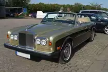 Rolls Royce Corniche auf dem Flugplatz Niershorst (Grefrath, 11.9.2010)