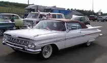 Chevrolet Impala Convertible Coupe (Series 1700) Baujahr: 1959. Aufgenommen am: 05.06.2011, Aussteuung von Dreamcars Museum, WTCC Race auf dem Hungaroring.