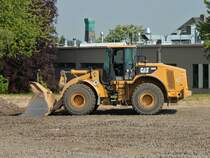 Caterpillar 966H Radlader am 26.04.2011 in Aachen West.