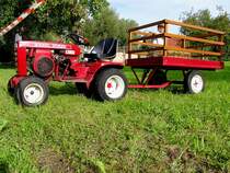 WHEEL-HORSE,Model71-12K; mit dazu passendem Hnger;110814