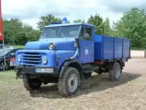 Hanomag AL 28 steht auf dem Gelände der Oldtimerausstellung in Hochheim-Diedenbergen, August 2011