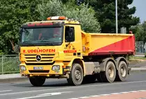 MB Actros 2655 Kipper  Udelhofen  in Euskirchen - 29.07.2011