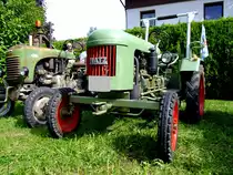 HATZ-T10; Baujahr 1955 aus dem Kreis Passau besucht die Oldtimerveranstaltung in Mnsteuer; 110814