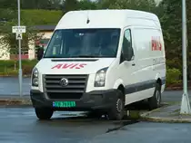 VW Crafter der Autovermietung AVIS in Norwegen, Juli 2011