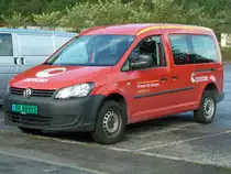 Vw Caddy als Zustellerfahrzeug der norwegischen Post, Juli 2011